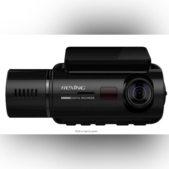 Rexing | V3 Plus Front and Cabin Dash Cam with Built-in GPS Wi-Fi - Picture 10 of 13